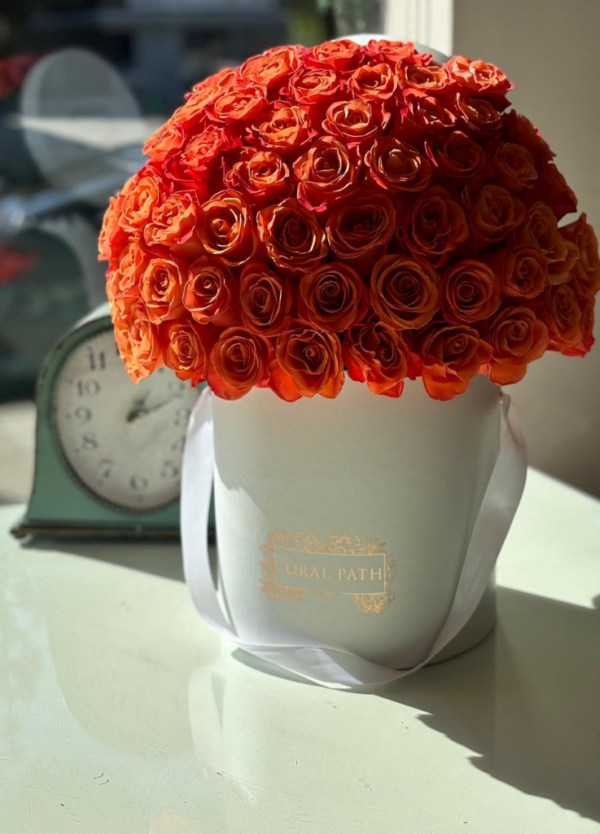 Signature Orange Rose Box - Image 2