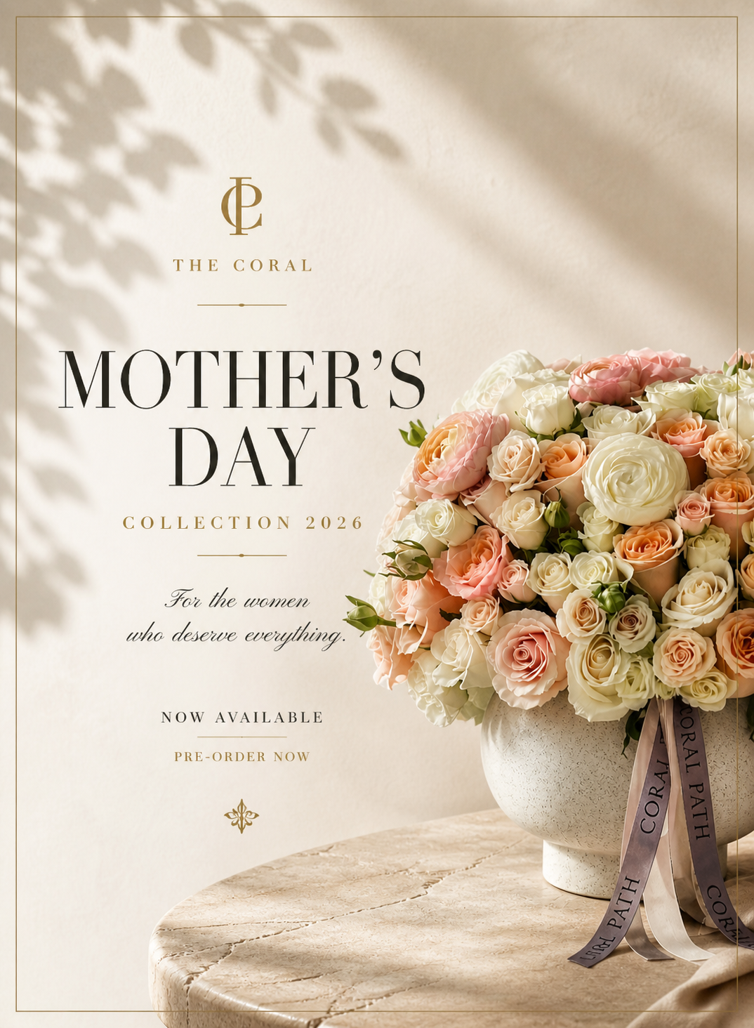 preorder mothers day flowers bouquet mobile banner